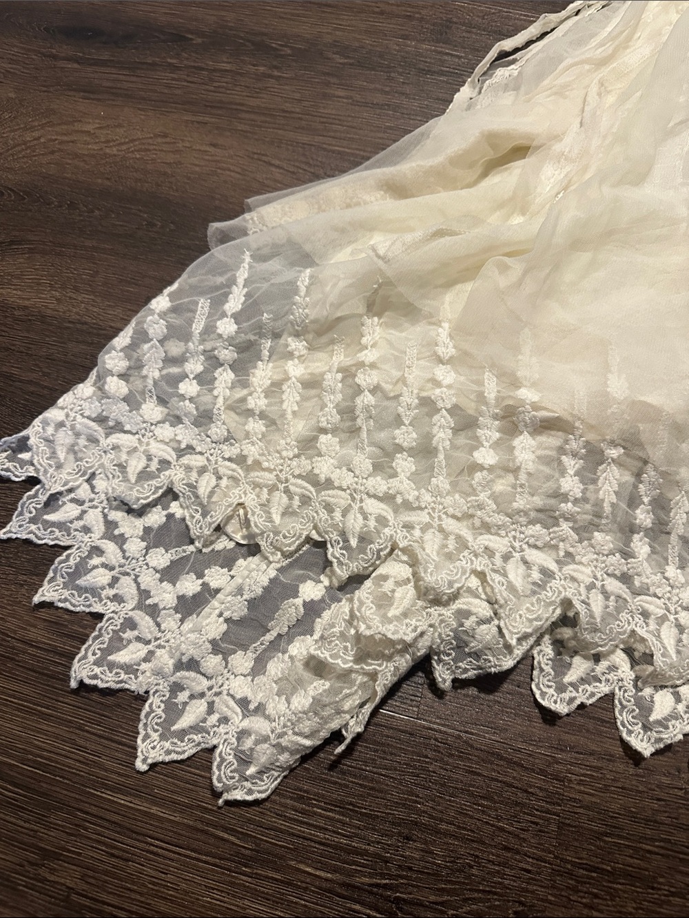 EUC FREE PEOPLE STUDDED LACE PARTY DRESS - Picture 3 of 6